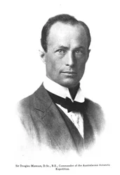 Portret van Sir Douglas Mawson